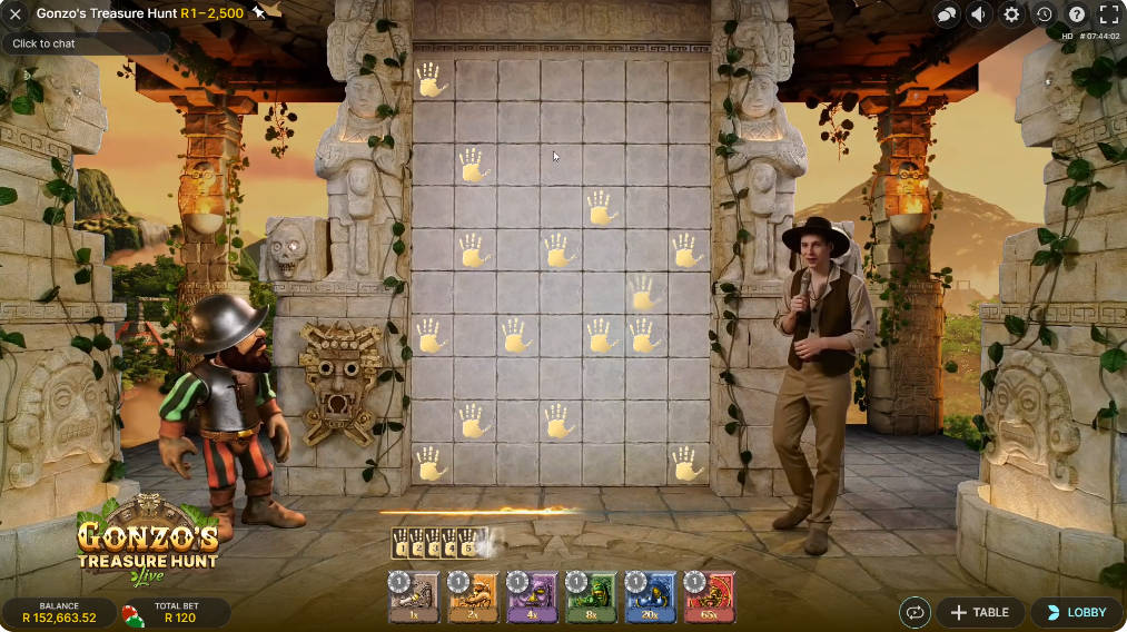 Gonzo’s Treasure Hunt - Gameplay 1 - uwin3333