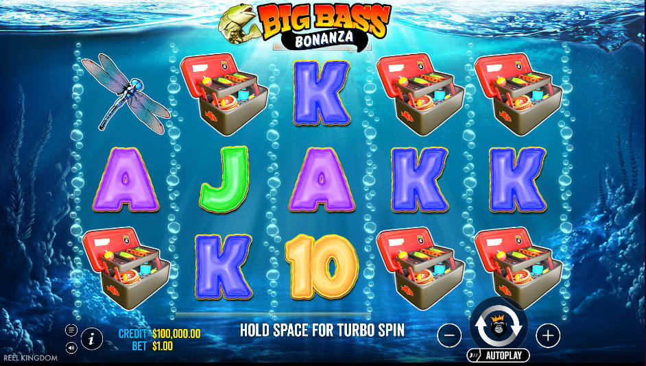 Big Bass Bonanza Slot - Interface - uwin3333