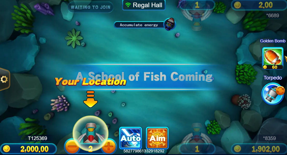 Bombing Fishing - Interface - uwin3333