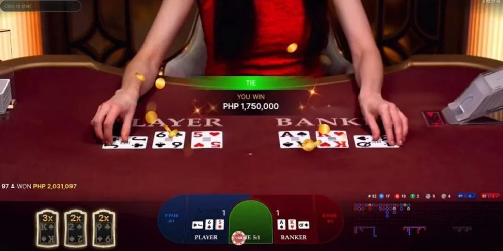 Lightning Baccarat - Gameplay 2 - uwin3333