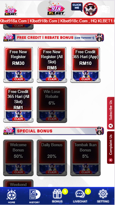 KLBet918 - Promotion - uwin3333