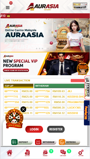 AuraAsia - Homepage - uwin3333