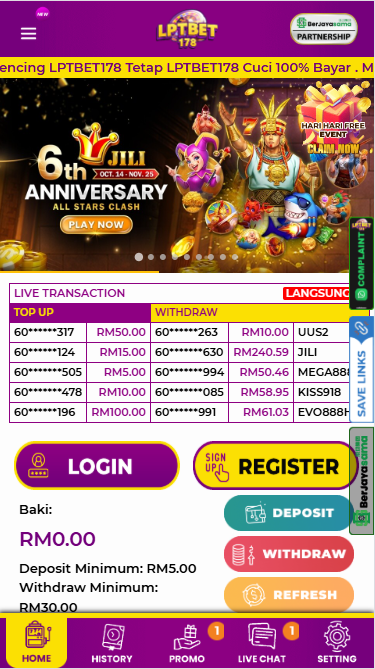 LPTBet - Homepage - uwin3333