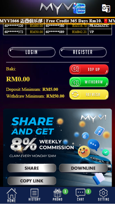 Myvi666 - Homepage - uwin3333
