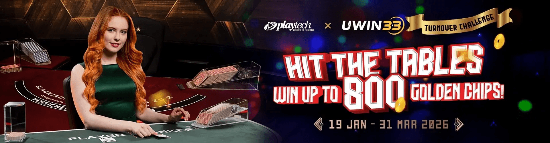 Uwin33 with Playtech